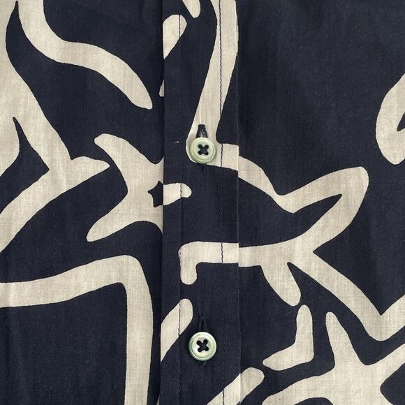 Craig Taylor Women's XL Starfish Button Up Shirt VERY Lightweight Cotton Coastal - Picture 13 of 13